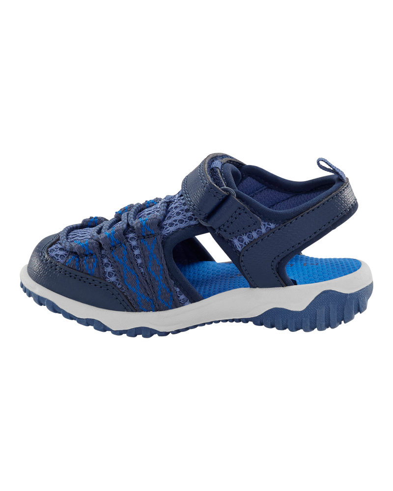 Toddler Athletic Play Sandals - Navy, image 6 of 7 slides