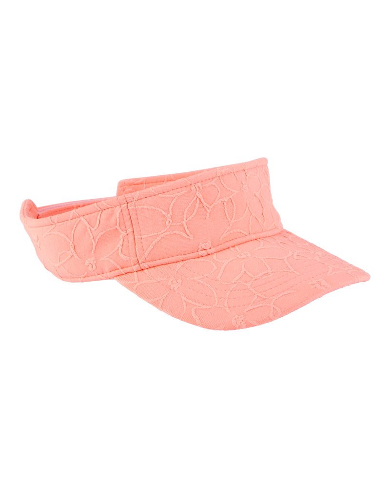 Kid Floral Visor - Pink, image 1 of 3 slides