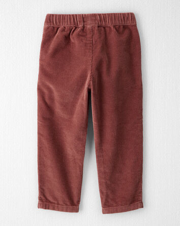Toddler Organic Cotton Corduroy Drawstring Pants, 