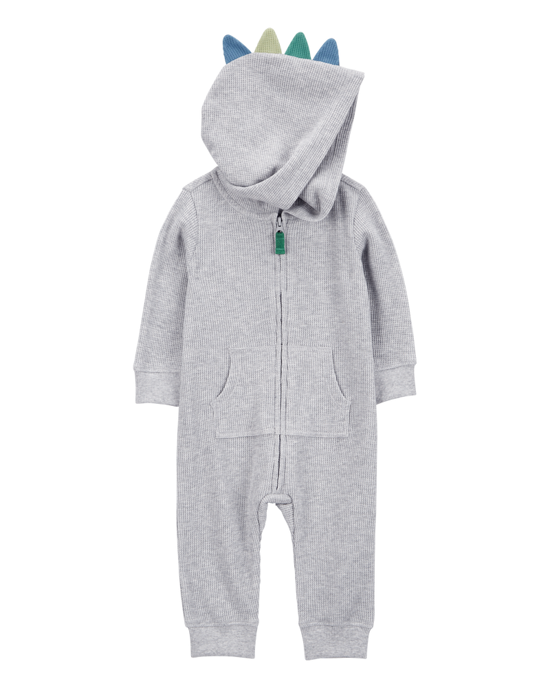 Grey baby jumpsuit best sale