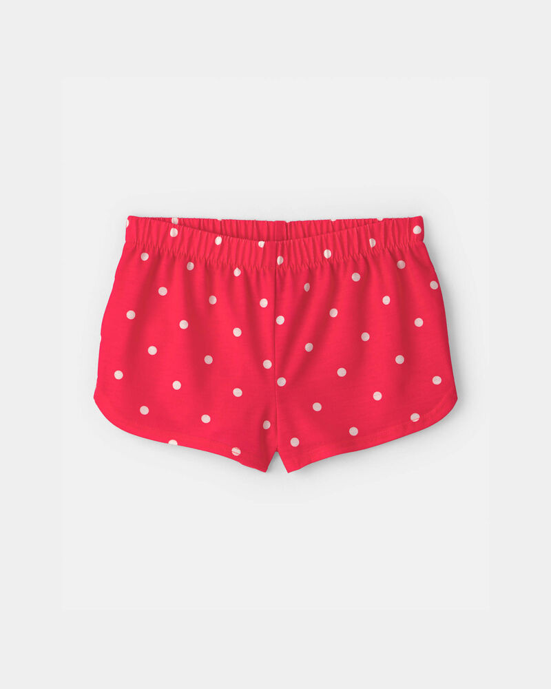 Toddler Girl 2-Piece Disney&copy; Minnie Mouse Short-Sleeve Pyjama Set - Red/White, image 3 of 6 slides
