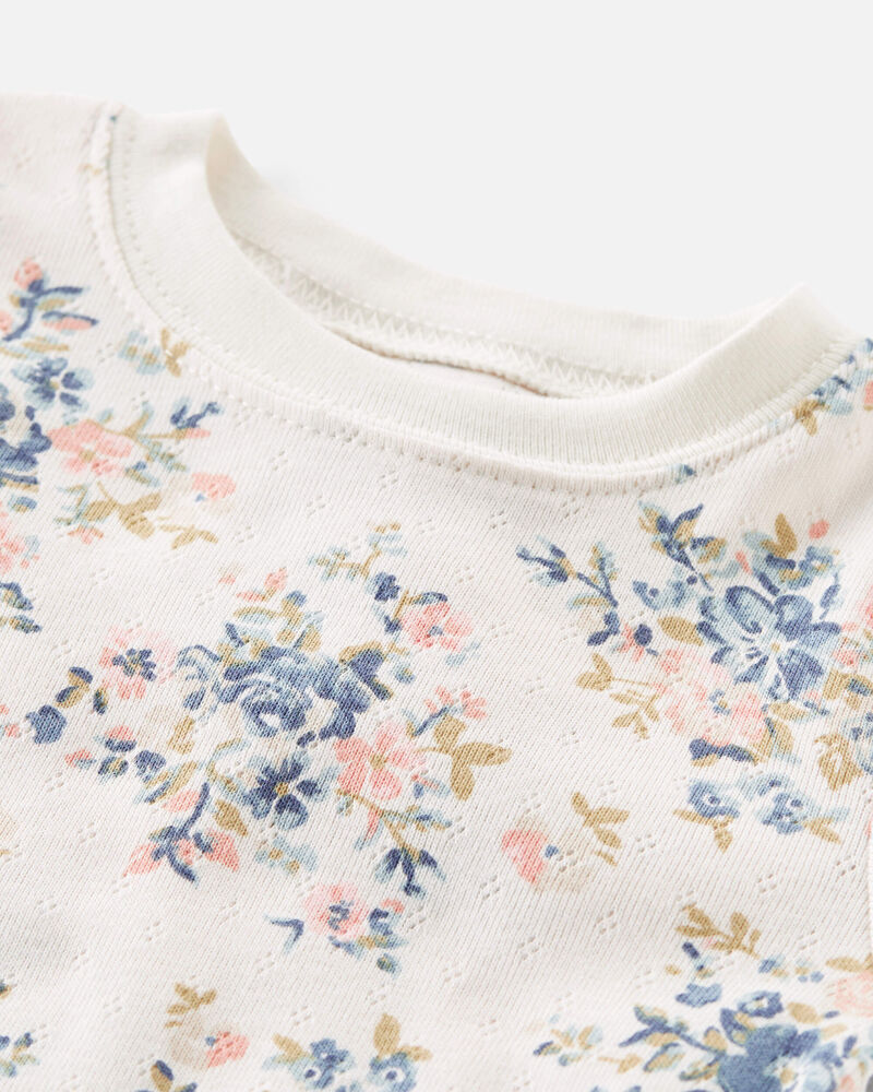 Baby Girl Organic Cotton Pyjamas Set, image 2 of 4 slides