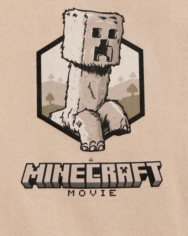 Kid Minecraft Graphic Tank - Khaki, image 2 of 2 slides