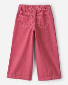 Toddler Girl Striped Wide-Leg Pants - Red, image 2 of 4 slides