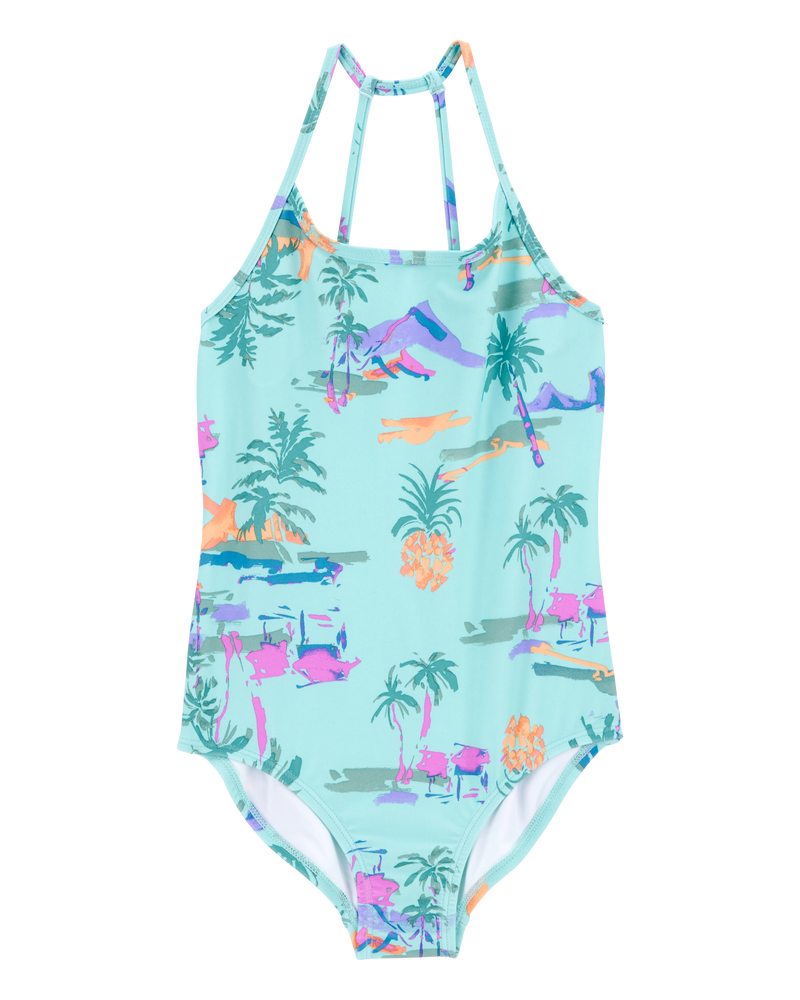 Kid Tropical 1-Piece and Sarong Set, image 2 of 5 slides