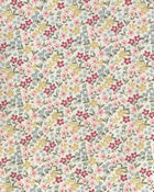Girls 2-Piece Organic Cotton Pajamas in Floral, image 3 of 4 slides