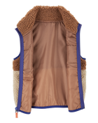 Toddler Zip-Up Sherpa Vest, image 2 of 4 slides