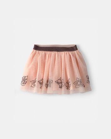 Toddler Girl Disney&copy; Moana Glitter Tulle  Skort - Orange, 