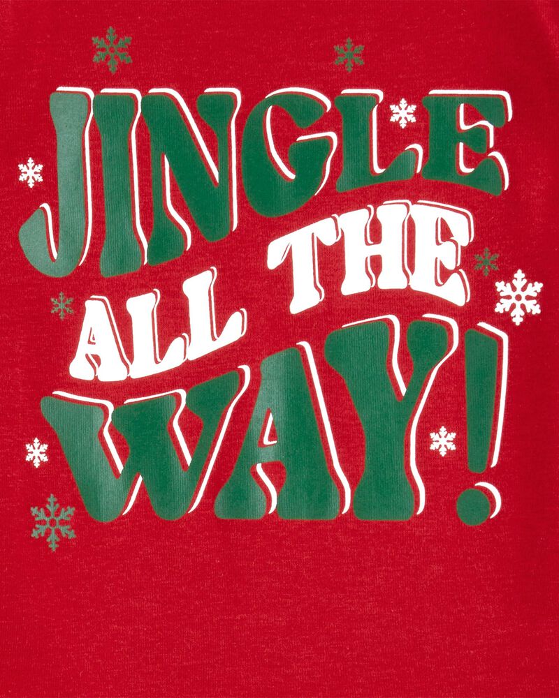 Toddler 2-Piece Christmas Jingle All The Way 100% Snug Fit Cotton Pyjamas, image 2 of 3 slides