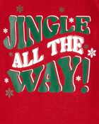 Toddler 2-Piece Christmas Jingle All The Way 100% Snug Fit Cotton Pyjamas, image 2 of 3 slides