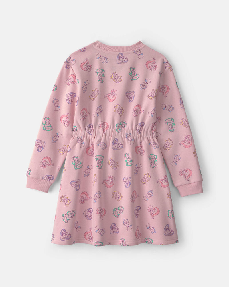 Girls Disney&copy; Princess Long-Sleeve Dress - Pink, image 2 of 2 slides