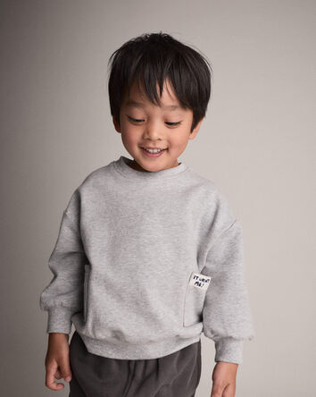 Toddler 'It Wasn't Me!' Otter Sweatshirt&trade; with Pockets - Heather Grey, 