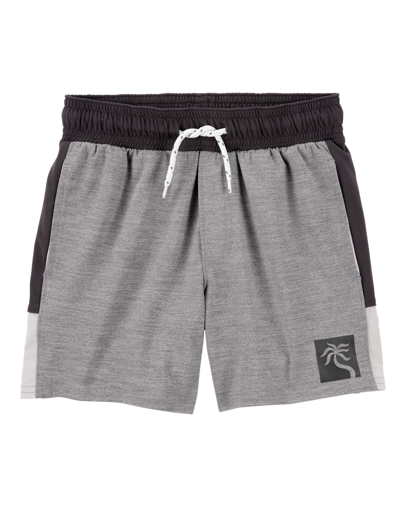 Kid Everyday Active Shorts - Grey, image 1 of 5 slides
