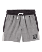 Kid Everyday Active Shorts - Grey, image 1 of 5 slides