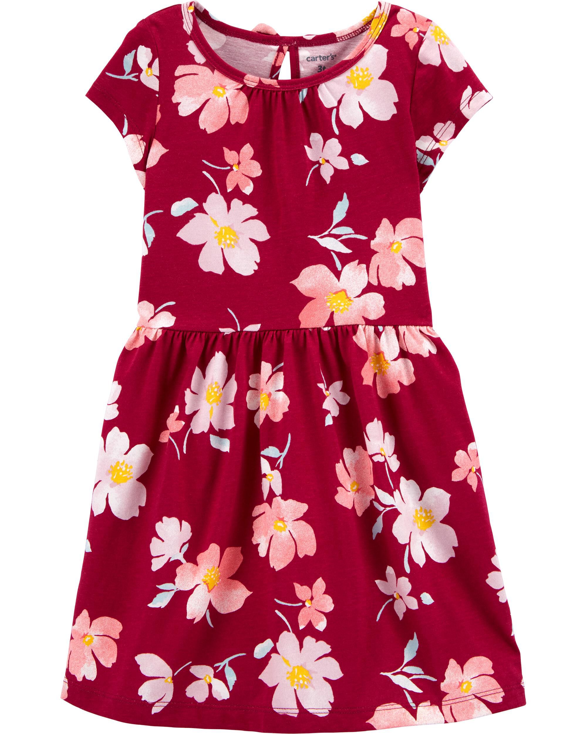 carter's floral dress