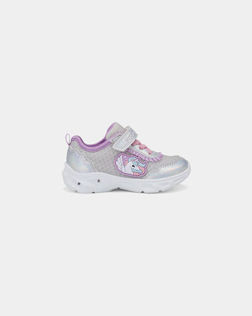 Toddler Girl Athletic Light-up Unicorn Shoe - Multi, 