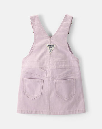 Baby Girl Twill Skirtall - Purple, 