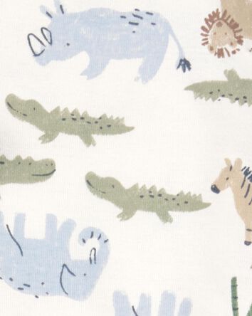 Bébé garçon - Ensemble 3 pièces Little Character® à alligator - Vert/Blanc, 