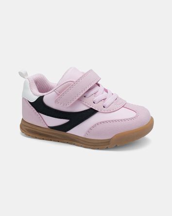 Toddler Girl Striped Casual Shoes - Pink, 