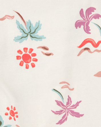 Bébé Barboteuse en coton à motif de la plage, 