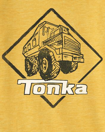 Toddler Tonka Truck Short-Sleeve Graphic Tee - Gold, 