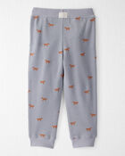 Toddler Organic Cotton Pyjamas in Shadow Fox Print, image 3 of 6 slides