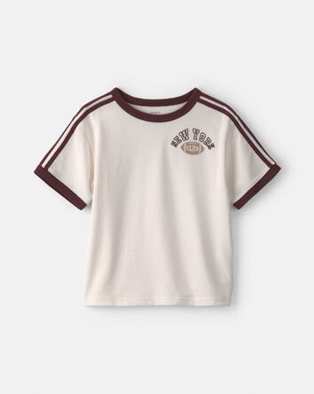 Boys New York Graphic Tee - Cream, 