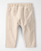 Baby 2-Pack Organic Cotton French Terry Joggers, image 2 of 6 slides