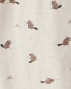 Toddler 2-Pack Organic Cotton Tees in Beavers' Creek Print, image 4 of 6 slides