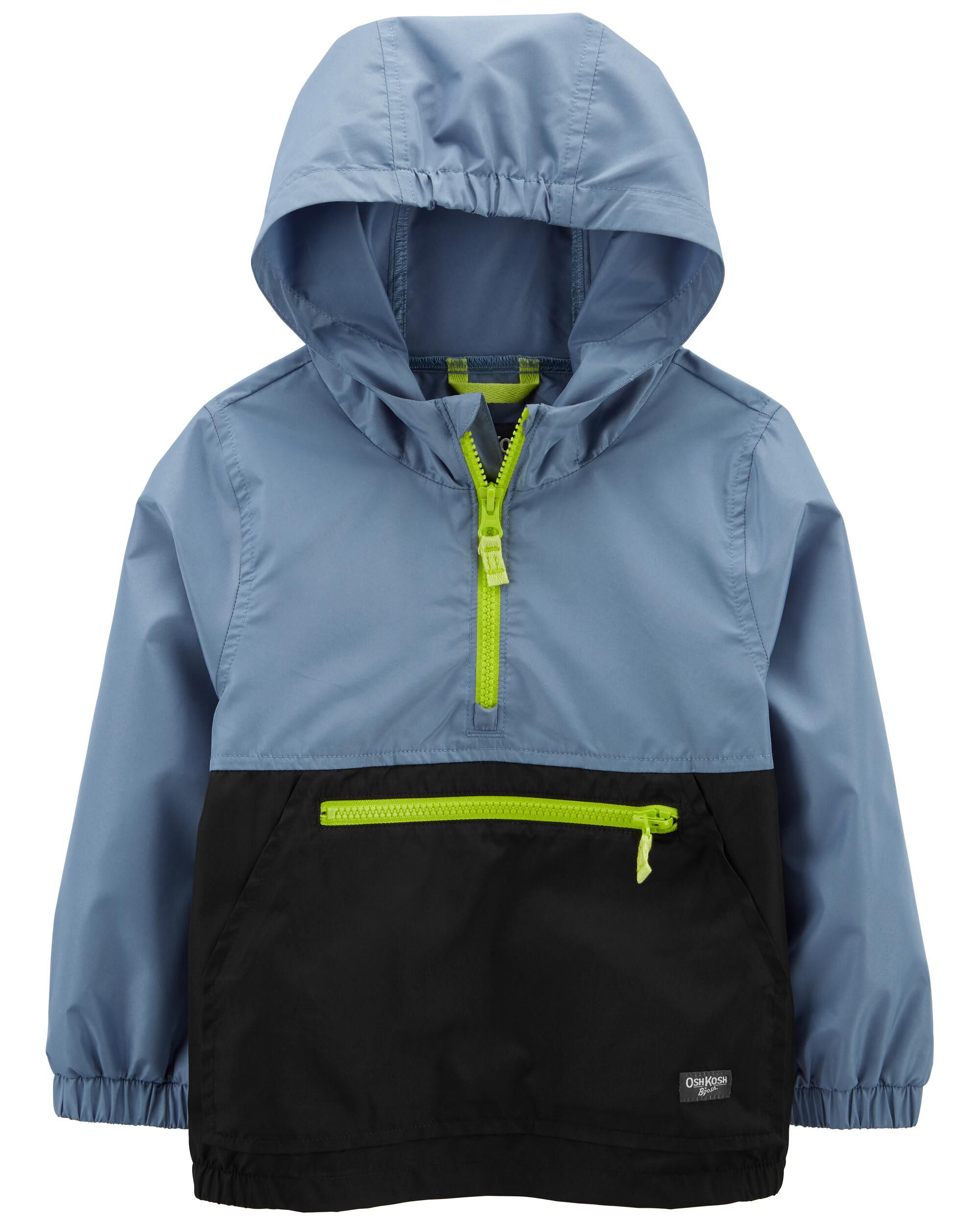Blouson enfiler aux couleurs contrastantes