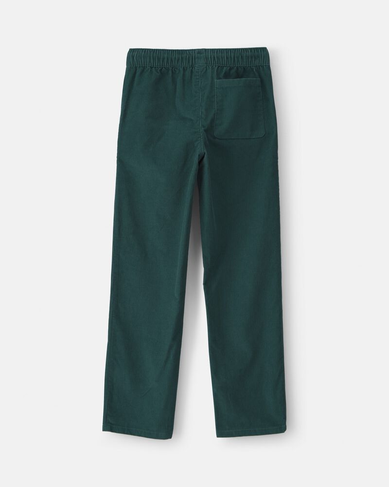 Gar&ccedil;ons - Pantalon en velours c&ocirc;tel&eacute; &ndash; Vert, image 2 sur 4 diapositives