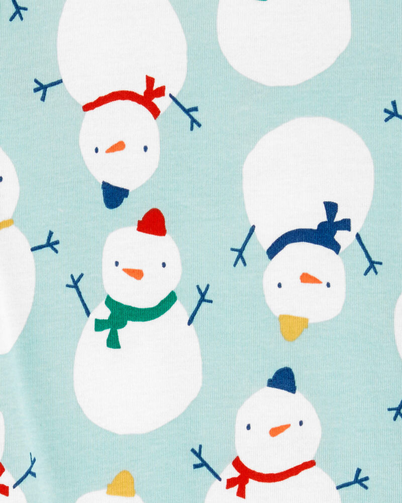 Baby 2-Piece Christmas Snowman 100% Snug Fit Cotton Pyjamas, image 2 of 3 slides