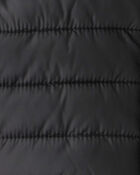 Baby Hooded Puffer Jacket - Black, image 4 of 4 slides