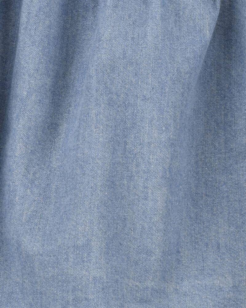 Bébé fille - Ensemble 3 pièces à fleurs - Jaune/Chambray, image 3 sur 4 diapositives