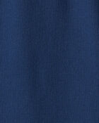 Girls Eyelet Top - Navy Blue, image 2 of 3 slides