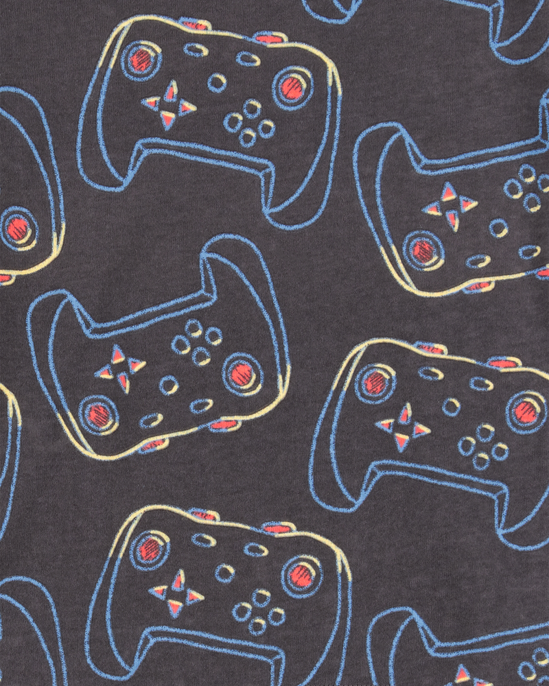 Garçons - Pyjama 2 pièces en coton ajusté à jeux vidéo, image 2 sur 3 diapositives