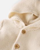 Baby Organic Cotton Signature Stitch Cardigan
, image 2 of 3 slides