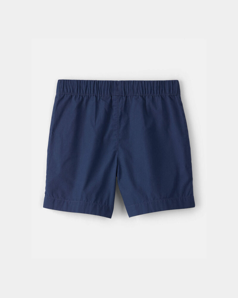 Boys Canvas Shorts - Blue, image 2 of 4 slides