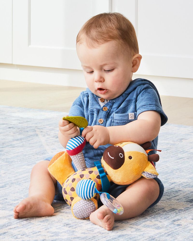 Giraffe Bandana Buddy Activity Toy, image 3 of 5 slides