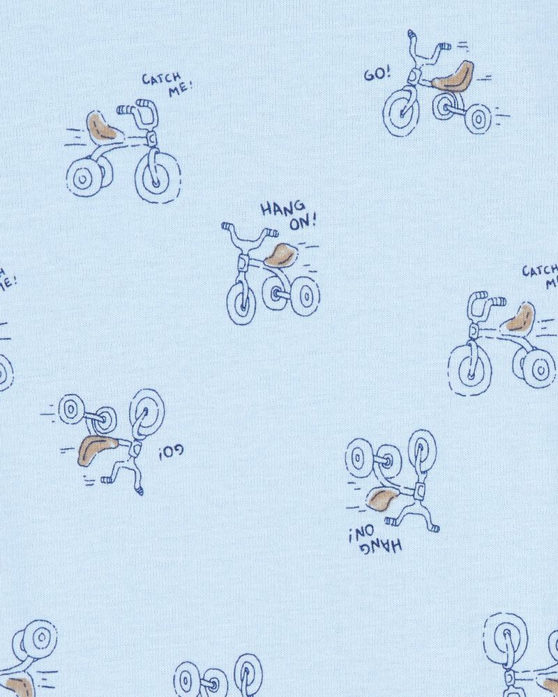 Bébé Pyjama 4 pièces en coton à motifs de collations, image 2 sur 4 diapositives