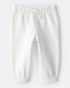 Baby Girl 2-Piece DayDream Fleece Snow Day Bodysuit & Pant Set - Cream/Blue, image 2 of 5 slides