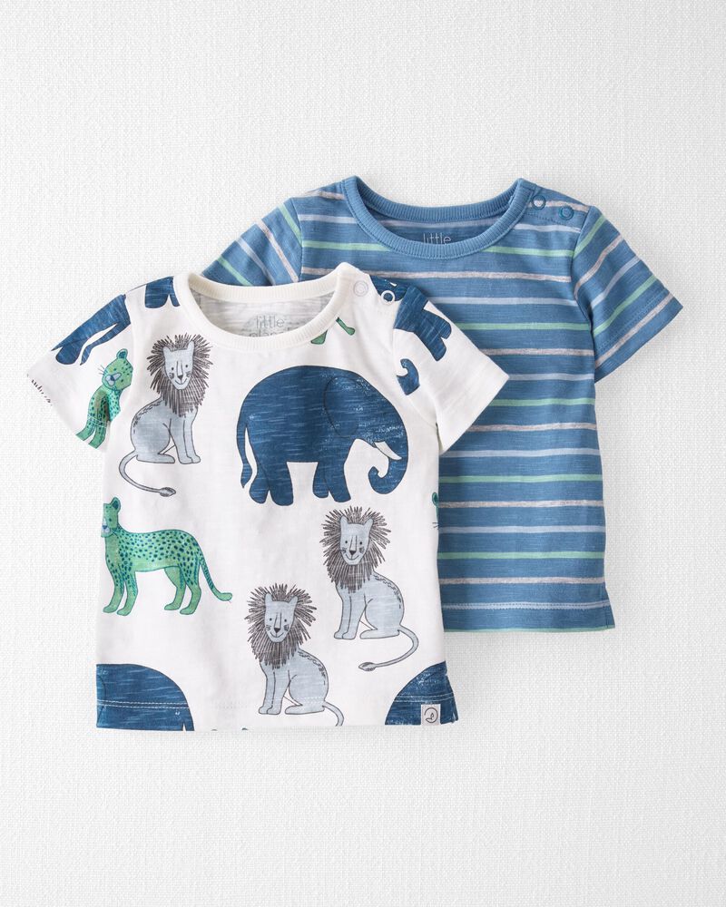 Baby Organic Cotton Tee Set, image 1 of 4 slides