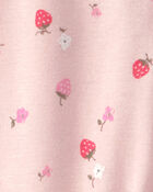 Baby Girl 2-Pack Strawberry Sleeper - Pink, image 3 of 5 slides
