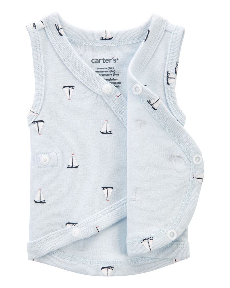 Baby Preemie Sailboat Tank, image 3 of 5 slides