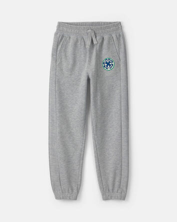 Gar&ccedil;ons - Pantalon de jogging en jersey bouclette - Gris, 