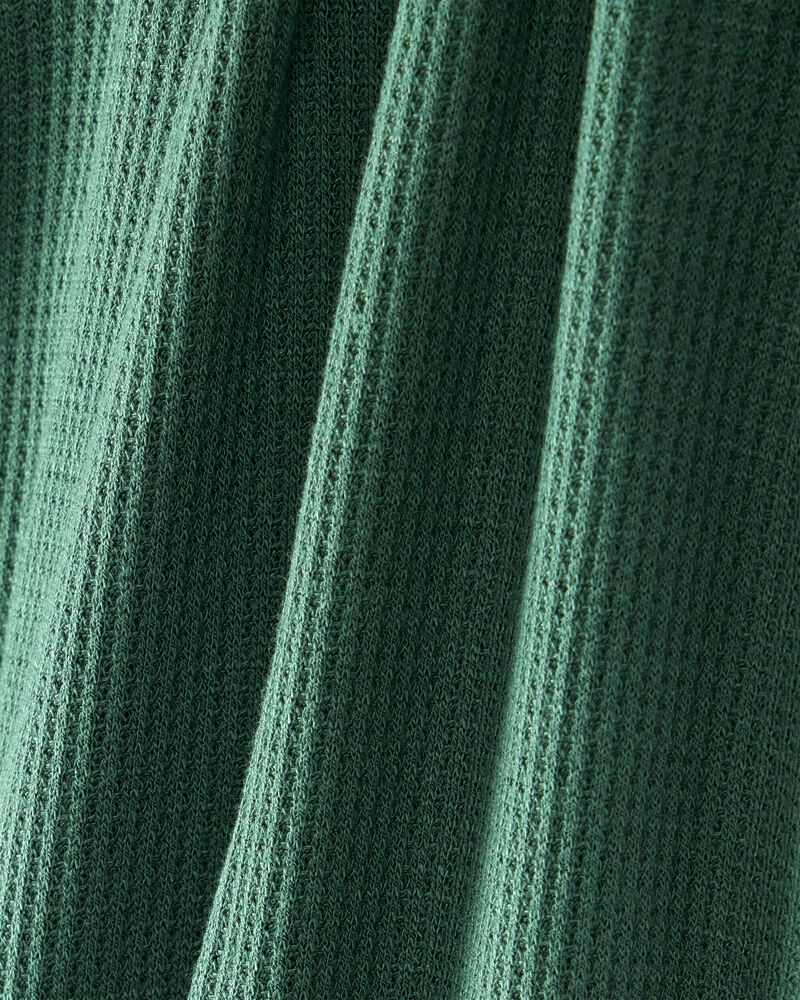 Bébé - Pyjama à manches longues uni PurelySoft - Vert, image 6 sur 6 diapositives