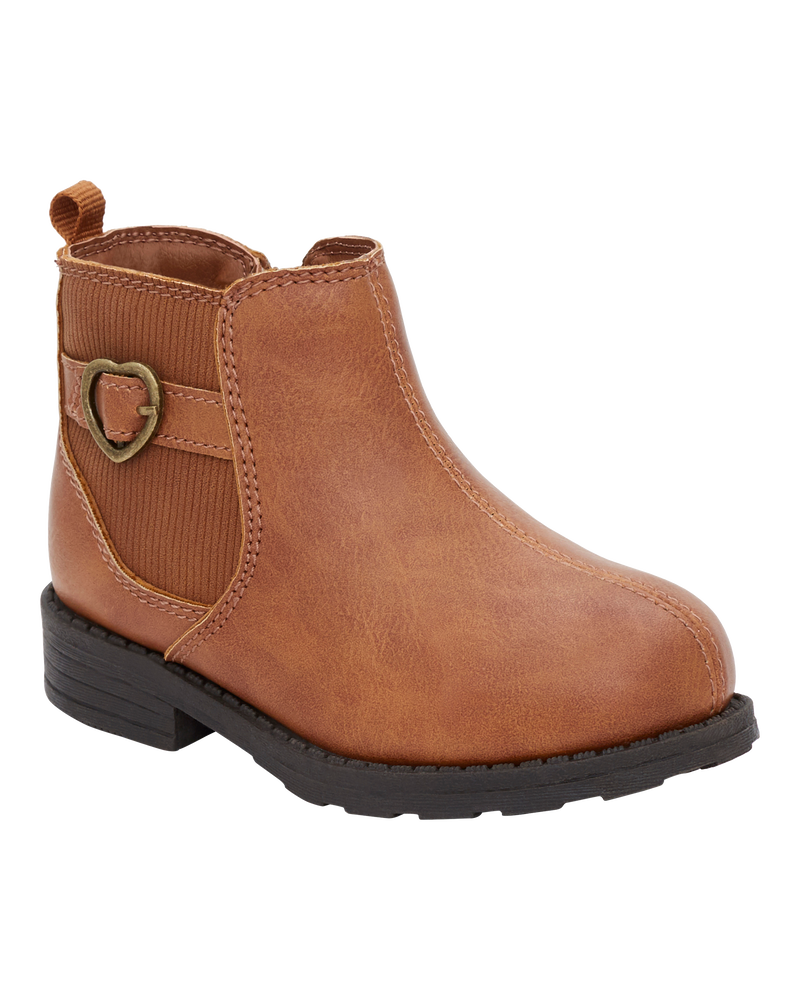 Toddler Faux Leather Chelsea Boots, image 1 of 7 slides