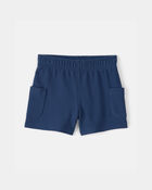 Toddler Boy 2-Piece Car Top & Short Set - Blue, image 5 of 6 slides