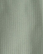 Baby PurelySoft 2-Way Zip 1-Piece Pyjama - Green, image 4 of 7 slides