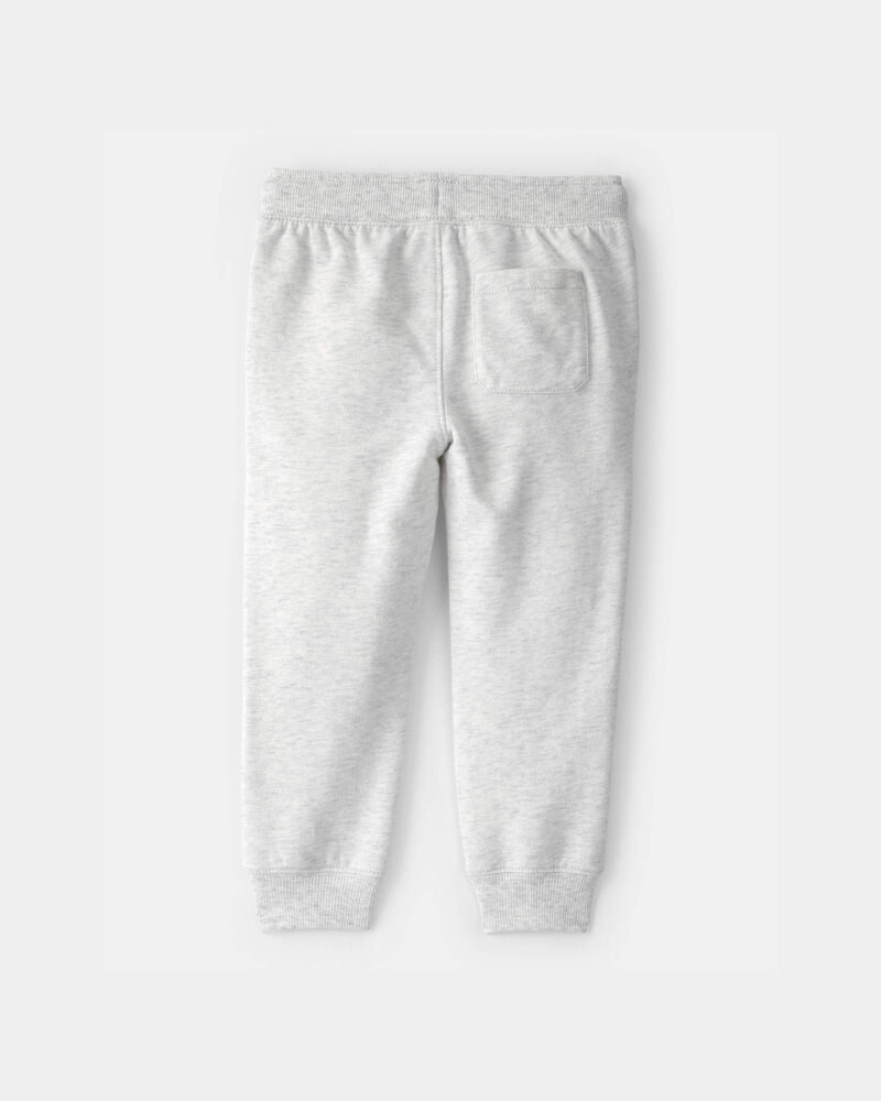 Tout-petit gar&ccedil;on - Pantalon de jogging en jersey bouclette - Gris, image 2 sur 3 diapositives